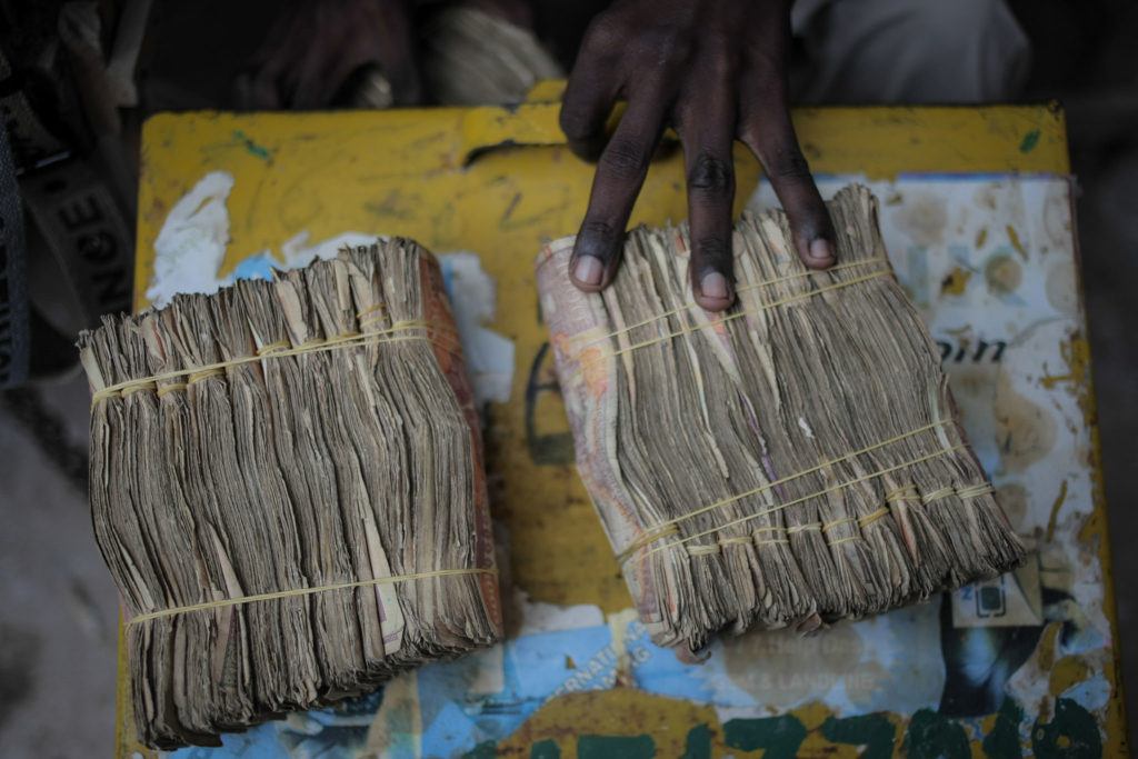 Somali shilling notes